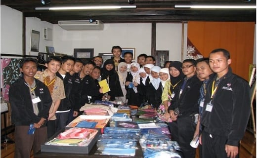 【佐古師匠直伝】　藍染体験チケット　1名様(ストール)