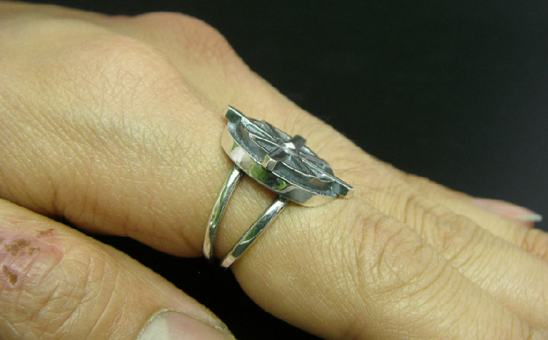 Water wheel ring ウォーター ホイール リング ｜ 指輪 水車 シンプル 細身 合わせやすい シルバー アクセサリー 水車 925 ハンドメイド 選べる サイズ ジュエリー アクセ ファッション 人気 ギフト プレゼント 年末年始 お中元 お歳暮 内祝い 快気祝い