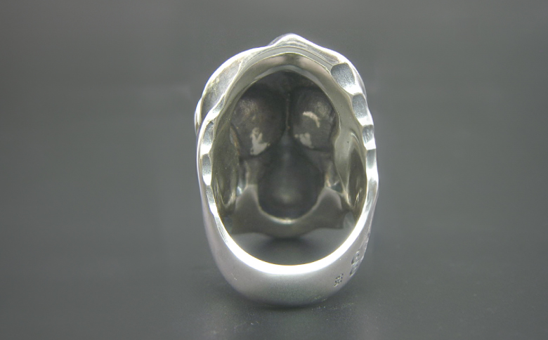 Anger ring スカルリング ｜ リング 指輪 シルバーリング シルバー シルバー925 スカル ハンドメイド 手作り インパクト ゆびわ りんぐ リング 指輪 シルバー アクセサリー 925 ハンドメイド 選べる サイズ ジュエリー アクセ ファッション 人気 シンプル ギフト プレゼント 年末年始 お中元 お歳暮 内祝い 快気祝い