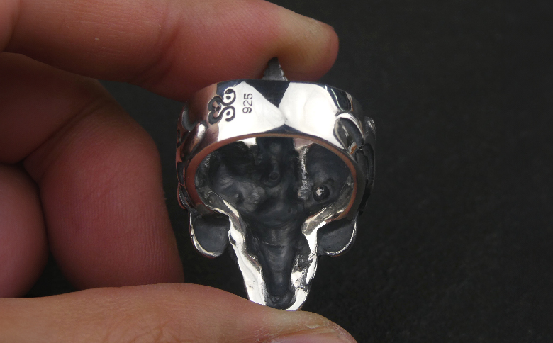 阿修羅 ring リング ｜ 指輪 シルバーリング シルバー シルバー925 スカル ハンドメイド 手作り ゆびわ りんぐ アクセサリー 925 選べる サイズ ジュエリー アクセ ファッション 人気 シンプル ギフト プレゼント 年末年始 お中元 お歳暮 内祝い 快気祝い