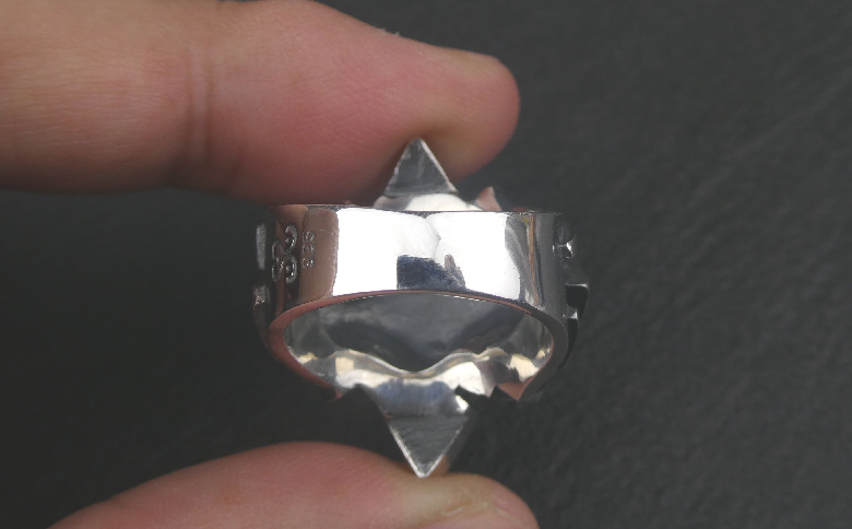 Double cross ring ダブル クロス リング ｜ リング 指輪 シルバーリング シルバー シルバー925 ハンドメイド 手作り ゆびわ りんぐ アクセサリー 十字架 モチーフ 925 選べる サイズ ジュエリー アクセ ファッション 人気 シンプル ギフト プレゼント 年末年始 お中元 お歳暮 内祝い 快気祝い