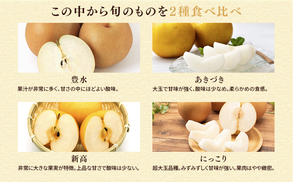 【訳アリ！先行予約】小林果樹園の梨 6～10玉 約3kg | 梨 なし 和梨 豊水 新高 あきづき 愛宕 にっこり 新雪 王秋 新興 果物 フルーツ くだもの 新鮮 朝どり エコファーマー 訳あり 茨城県 常総市　※2026年9月～発送