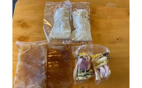 志な乃 鴨汁蕎麦２人前