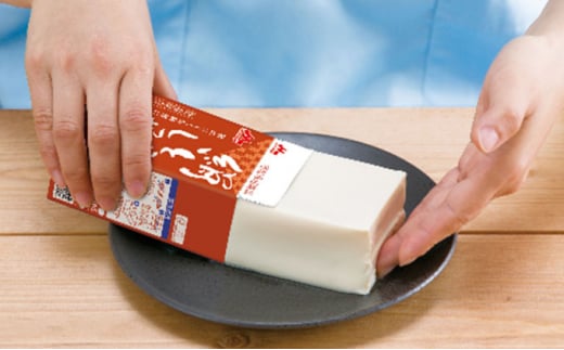 【定期便】森永　絹とうふ・しっかり　各1ケース（24丁）×2回配送