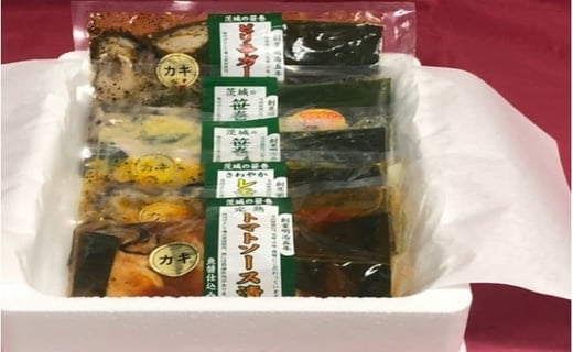 大粒かき5色彩りセット