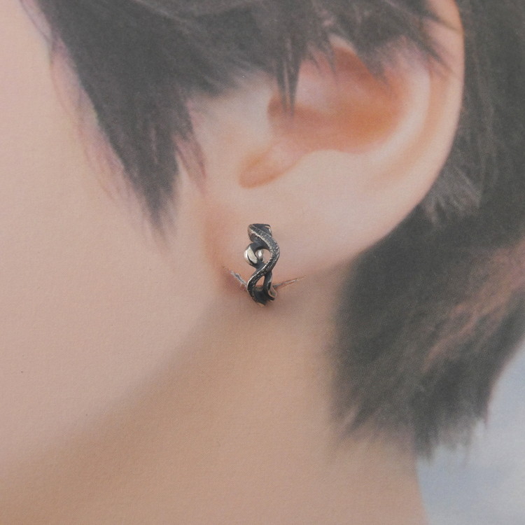 plant pierce プラント ピアス ｜ シルバー アクセサリー 925 ハンドメイド ジュエリー アクセ ファッション 人気 シンプル ギフト プレゼント 年末年始 お中元 お歳暮 内祝い 快気祝い