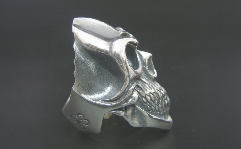 Anger ring スカルリング ｜ リング 指輪 シルバーリング シルバー シルバー925 スカル ハンドメイド 手作り インパクト ゆびわ りんぐ リング 指輪 シルバー アクセサリー 925 ハンドメイド 選べる サイズ ジュエリー アクセ ファッション 人気 シンプル ギフト プレゼント 年末年始 お中元 お歳暮 内祝い 快気祝い