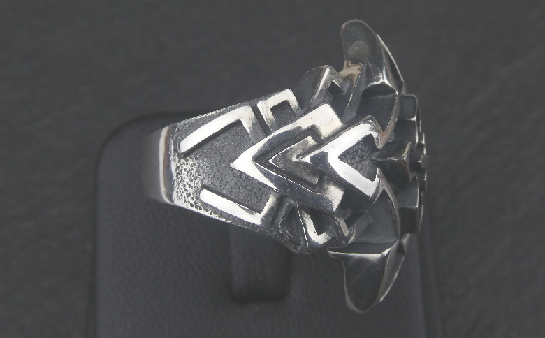 Double cross ring ダブル クロス リング ｜ リング 指輪 シルバーリング シルバー シルバー925 ハンドメイド 手作り ゆびわ りんぐ アクセサリー 十字架 モチーフ 925 選べる サイズ ジュエリー アクセ ファッション 人気 シンプル ギフト プレゼント 年末年始 お中元 お歳暮 内祝い 快気祝い