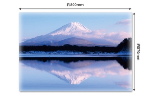 大きいおふろポスター【富士山】マグネットシート製