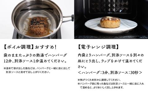 極み焼きハンバーグ（デミグラスソース）セット定期便3か月 定期便