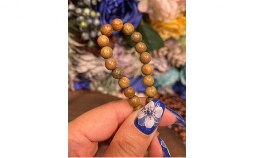 崖柏木ブレスレット　17cm0790