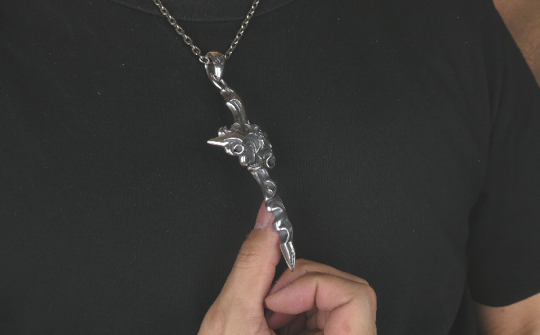 New plant sword pendant ニュープラント ソード ペンダント ｜ シルバー シルバー925 ハンドメイド 手作り アクセサリー ペンダントトップ ネックレス チャーム ジュエリー アクセ ファッション 人気 シンプル ギフト プレゼント 年末年始 お中元 お歳暮 内祝い 快気祝い