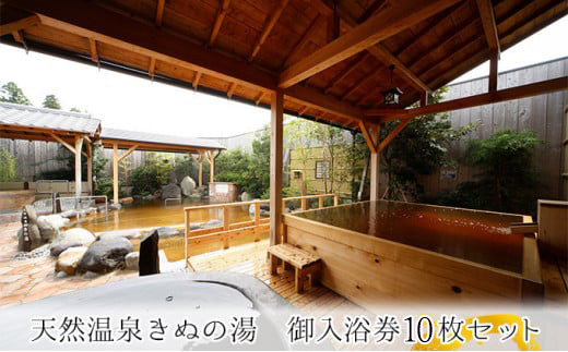 常総市 ふるさと御入浴券 10枚セット