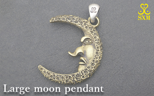 Large moon pendant
