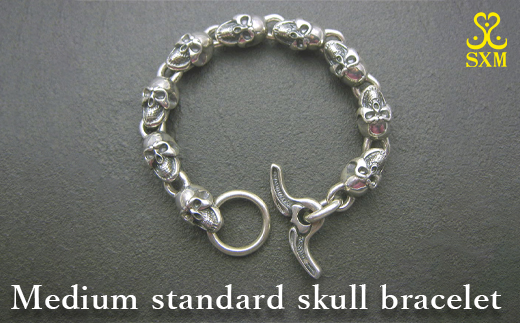 Medium standard skull bracelet