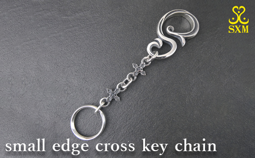 small edge cross key chain