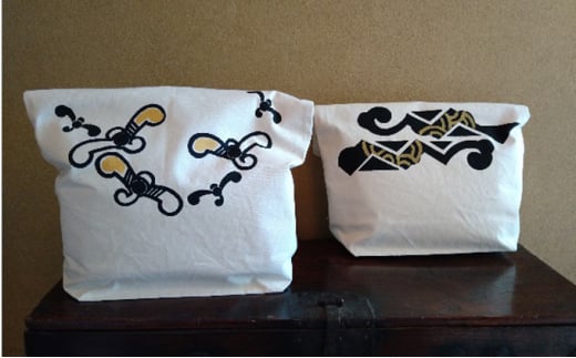 染色作家石山修デザイントートバッグ