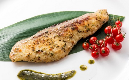 西京漬けセットとキャビア・フィッシュ【バジルオイル漬】