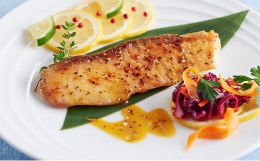 西京漬けセットとキャビア・フィッシュ【レモンオイル漬】