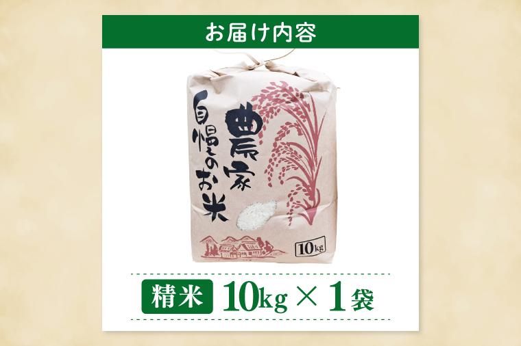 農家のお米～にじのきらめき１０kg～【お米 米 コメ こめ こしひかり 北茨城市 茨城県】(DF003)