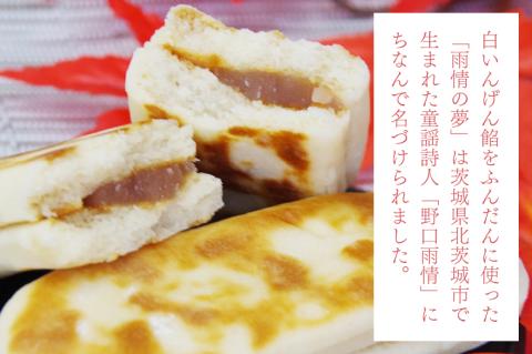 雨情の夢【お菓子 和菓子 銘菓 受賞 万年屋 白あん 白いんげん餡】(BR201)