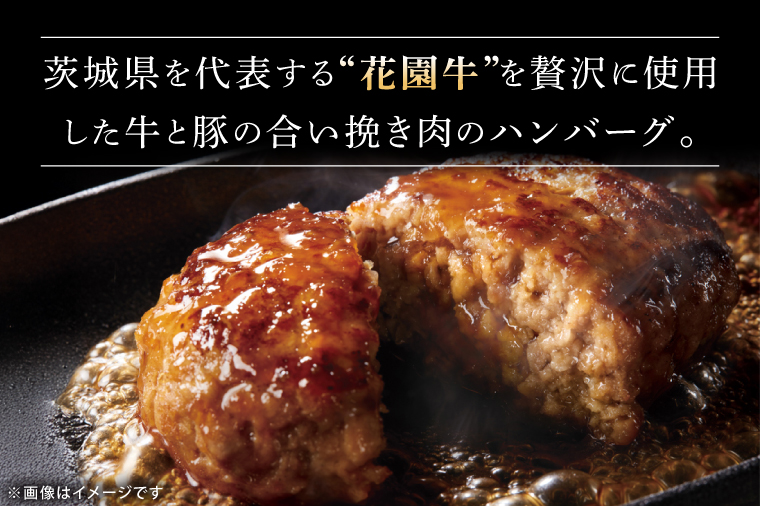花園牛　BHTハンバーグ 180ｇ×3個【ハンバーグ 肉 お肉 贅沢 冷凍 茨城県 北茨城市】(BY002)