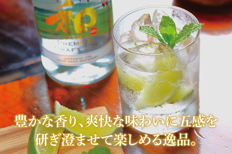【茨城県共通返礼品/水戸市】プレミアムクラフトジン「和GIN」【お酒 スピリッツ 蒸留酒】(CO104)