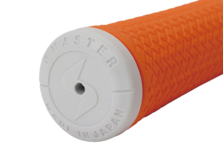 【10本セット】GMASTER GOLFGRIP(スタンダード　49g±1　バックライン無)　オレンジ×ホワイト｜茨城県 北茨城市 ふるさと納税 ゴルフ ゴルフグリップ（CW008）