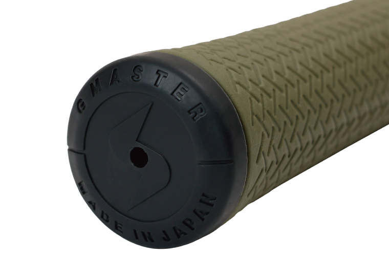 【5本セット】GMASTER GOLFGRIP(スタンダード　49g±1　バックライン無)　オリーブ×マルチプル【ゴルフ ゴルフグリップ 高精度 スタイリッシュ グリップ 国産 国内生産】（CW013）