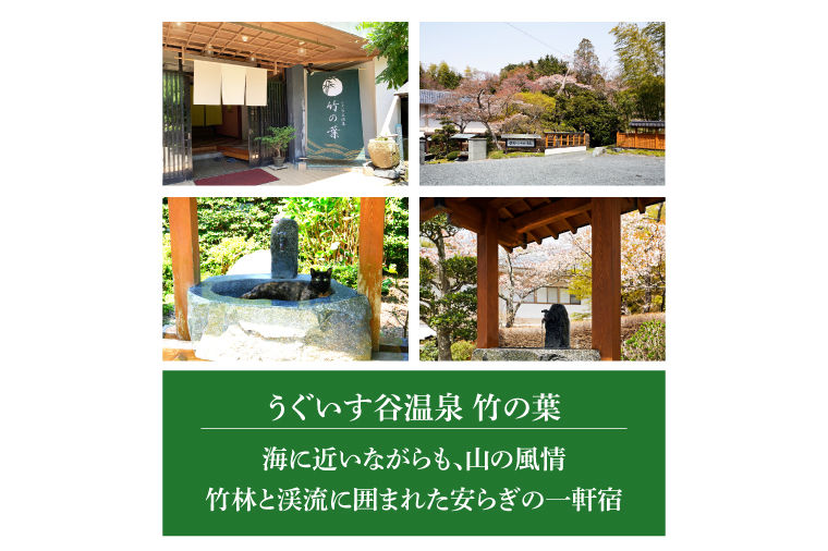 うぐいす谷温泉 竹の葉30,000円分ご宿泊券(CC101)