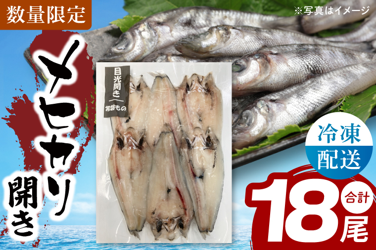 メヒカリ開き【めひかり 目光 魚 海産物 茨城県 北茨城市 冷凍 惣菜 おかず おつまみ】(CU009)
