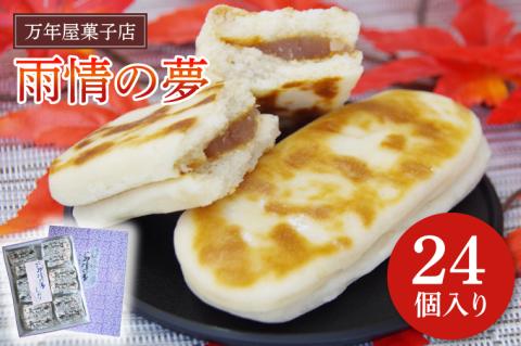 雨情の夢【お菓子 和菓子 銘菓 受賞 万年屋 白あん 白いんげん餡】(BR201)