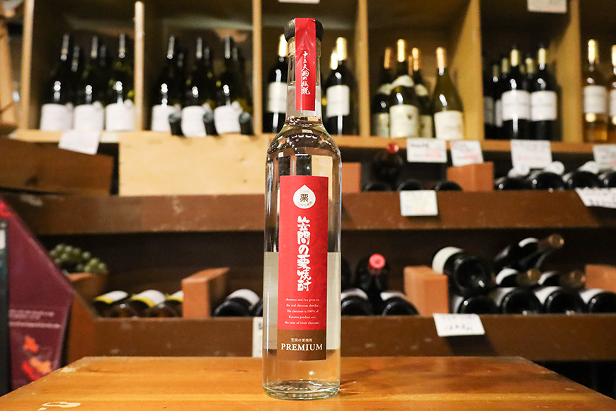 笠間の栗焼酎(赤・黄)「十三天狗の伝説」プレミアム原酒2本セット