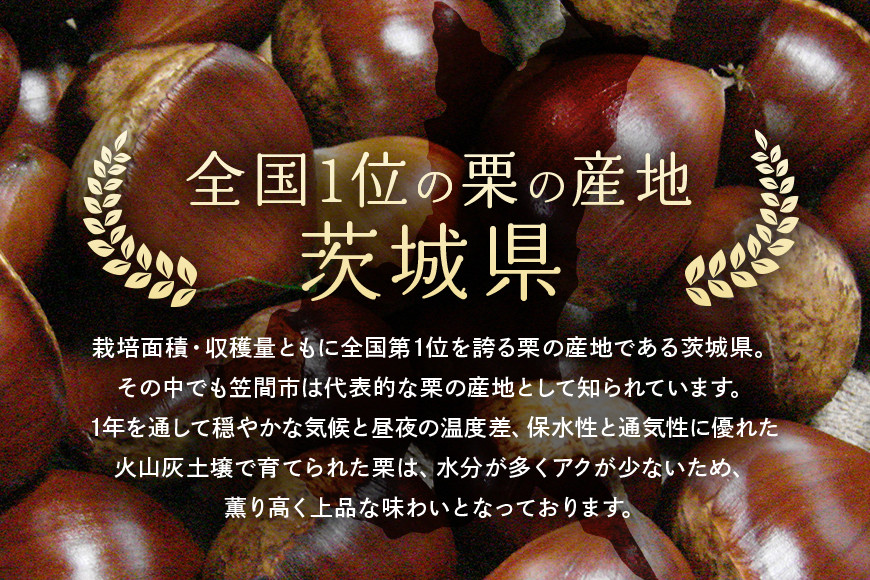 焼き栗 600g(300g×2パック) 栗 くり 国産 熟成栗 冷凍 ギフト プレゼント 父の日 母の日 ぽろたん 筑波 石鎚 利平 マロン スイーツ 秋 お菓子 間食 あいきマロン株式会社 笠間市 茨城県 いばらき
