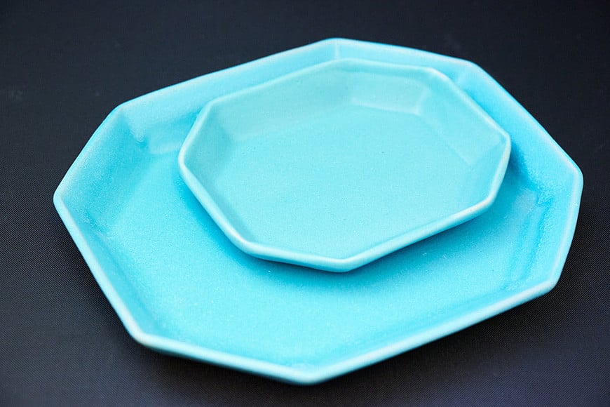 へルッカセラミカ ベリルプレート 4枚セット　食器 角皿 陶器 食器類 お皿 笠間焼 プレート 丸皿 ランチプレート 来客用皿 大皿 パスタ皿 ワンプレートランチ カレー皿 セット モーニング トースト 和柄食器 和風皿 和食器