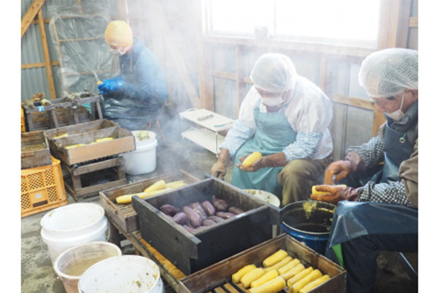 kamosの星芋（平干し400g×2）紅はるか 800g 干し芋 干しいも 国産 紅はるか べにはるか さつまいも サツマイモ おやつ お菓子 和菓子 和スイーツ ほしいも ほし芋 柔らかい ダイエット スイーツ 砂糖不使用 茨城県 笠間市 ＜3/31まで受付・1月から順次発送予定＞