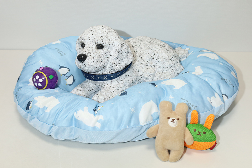 「稲田石」使用 オーダーメイド犬の石像