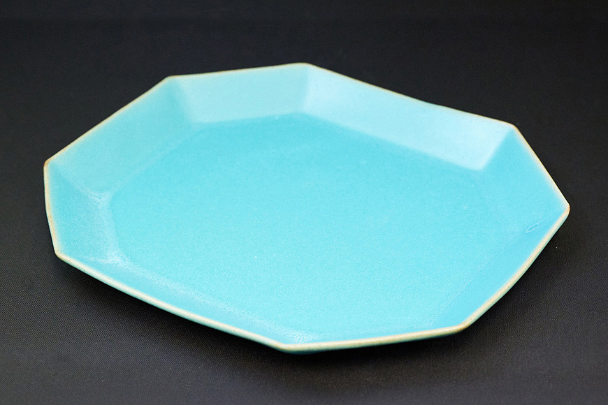 へルッカセラミカ ベリルプレート Lサイズ【笠間焼】向山窯