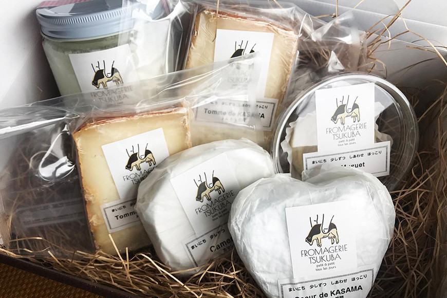 毎日ちょこっと しあわせチーズ　FROMAGERIEつくばのおすすめ6点セット