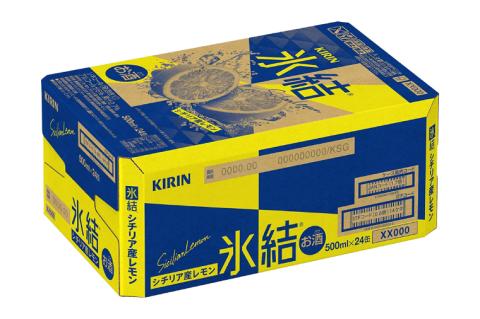 キリンビール取手工場産　氷結 シチリア産レモン500ml缶×24本|KIRIN 麒麟 チューハイ 氷結 氷結グレープフルーツ 茨城県 取手市（AB029-2）