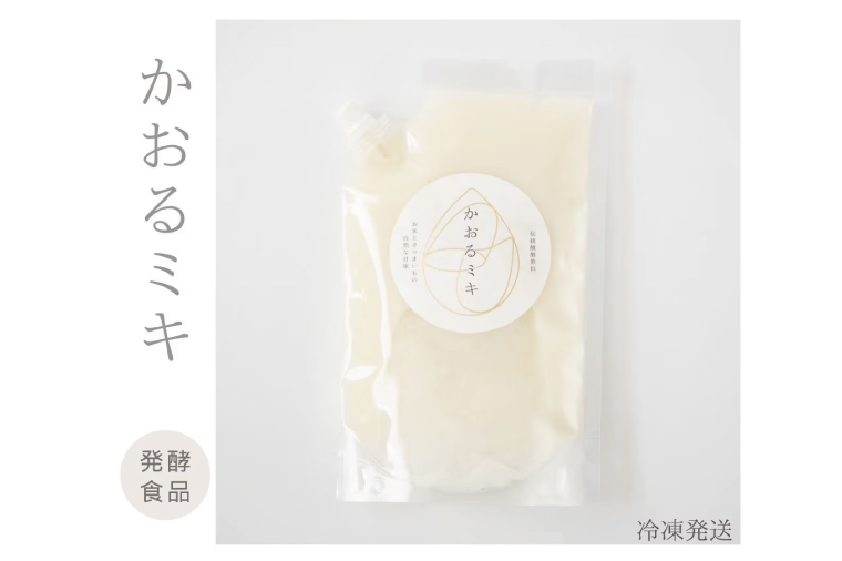 かおるミキ　750ml×2パック｜発酵食品 米 さつまいも 乳酸菌 飲料 離乳食 スムージー 腸活 冷凍 茨城県 取手市（BU002）