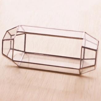 ステンドグラスのカプセルテラリウム 置き型 観葉植物 容器 お土産 贈り物 お祝い 誕生日 プレゼント ギフト