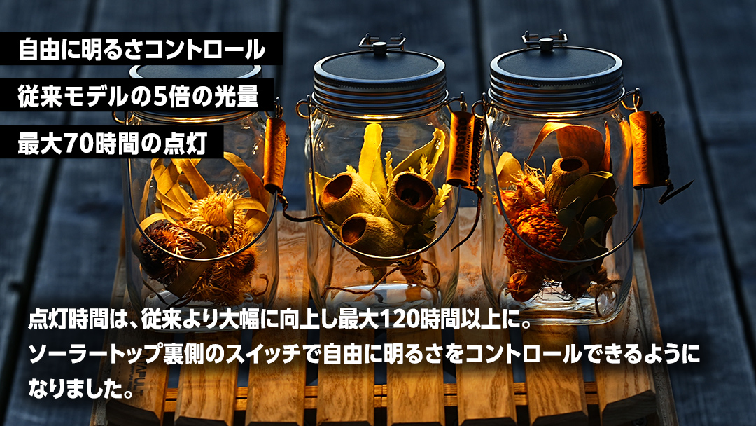 sonnenglas mini 38explore toreotto38 38kenkyujo8 ソネングラス ソーラーランタン ランタン ドライフラワー ギフト プレゼント 母の日