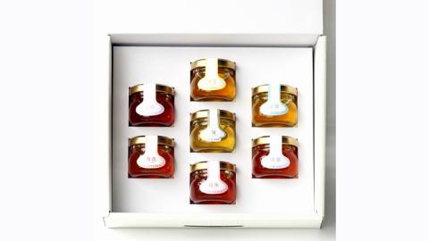 【 数量限定 】田舎はちみつ 7種 ぷちギフト セット [ 結蜜 Musubi-S7 25g ]（茨城県共通返礼品：五霞町） 季節で移ろう 生ハチミツ 蜂蜜 非加熱 茨城県産 国産 天然 純粋 贈答用