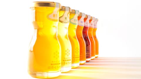 【 数量限定 】田舎はちみつ 7種 ギフトセット [ 結蜜 Musubi-R7 120g ]（ 茨城県共通返礼品： 五霞町 ） 季節で移ろう 生ハチミツ 蜂蜜 非加熱 茨城県産 国産 天然 純粋