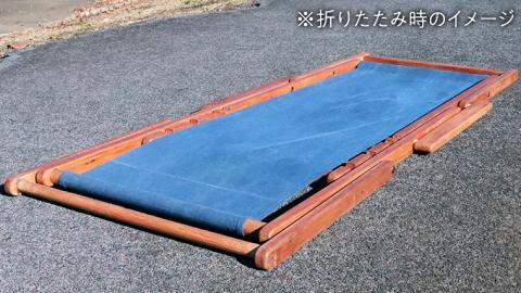 《 受注生産 》布製 デッキ チェア 1脚 【 手摺り付き 】 インテリア アウトドア キャンプ テラス 庭 家具 日用品 椅子 イス リクライニング 折りたたみ コンパクト 収納 ファブリック