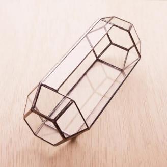 ステンドグラスのカプセルテラリウム 置き型 観葉植物 容器 お土産 贈り物 お祝い 誕生日 プレゼント ギフト