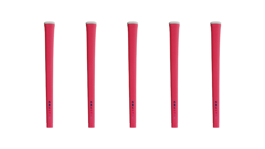 GMASTER GOLFGRIP ( スタンダード ) ピンク × マルチプル 5本 ゴルフ グリップ ゴルフグリップ 日本製