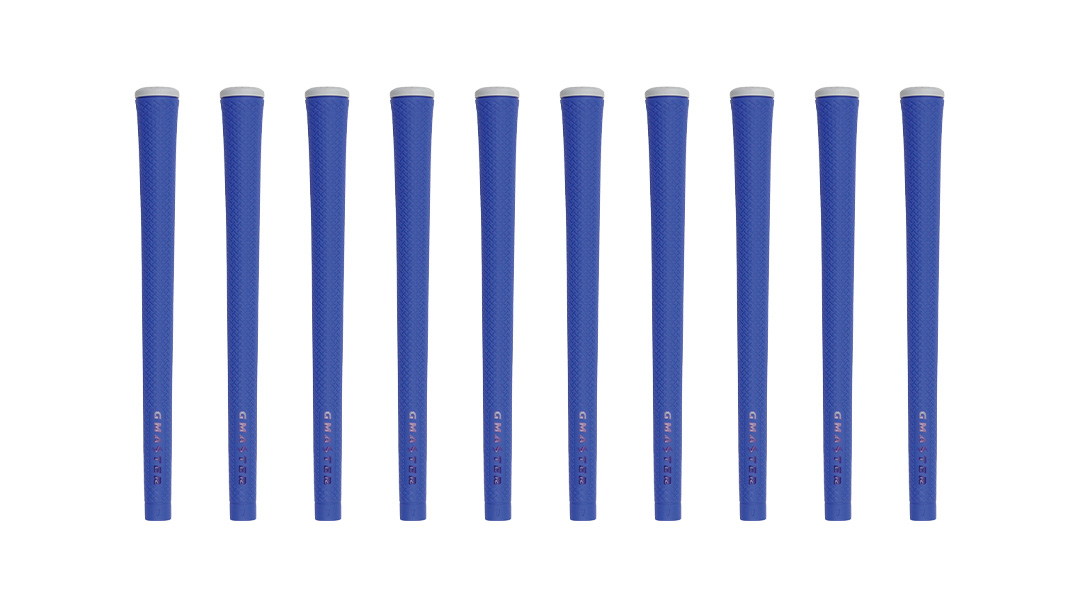 GMASTER GOLFGRIP ( スタンダード ) ロイヤルブルー × マルチプル 10本 ゴルフ グリップ ゴルフグリップ 日本製