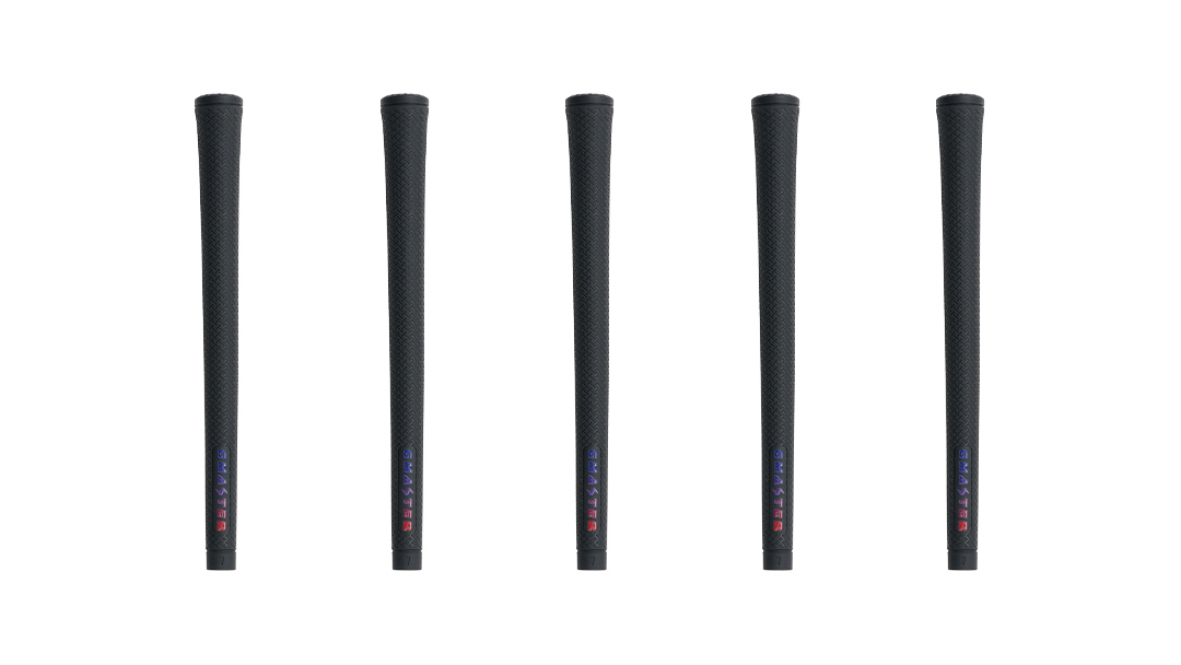 GMASTER GOLFGRIP ( スタンダード ) ブラック × マルチプル 5本 ゴルフ グリップ ゴルフグリップ 日本製